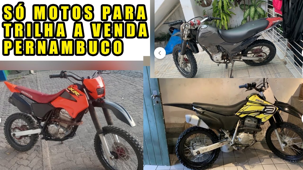 SÓ MOTO PARA TRILHA A VENDA EM PERNAMBUCO ,DETALHES NO VÍDEO 