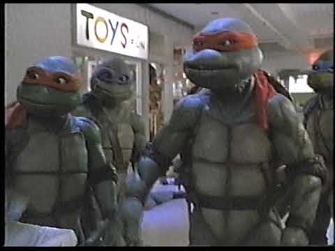 Opening Fight - Teenage Mutant Ninja Turtles II: Secret of the Ooze (1991) VHS Capture