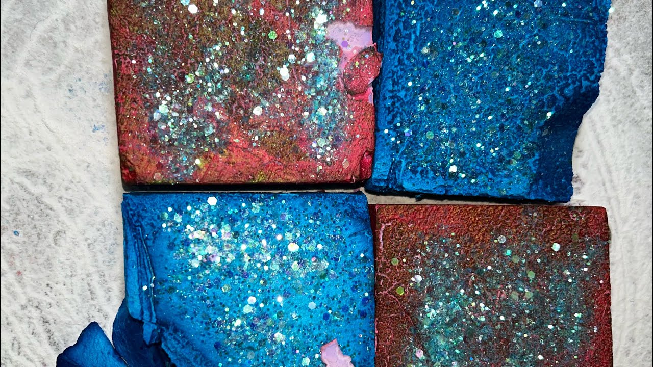 Crispy Dyed & Soft Fresh Chalk - YouTube