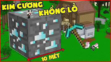 MỀU CHẾ TẠO THÀNH CÔNG KHỐI KIM CƯƠNG KHỔNG LỒ CÓ CHỨA 1000 VIÊN KIM CƯƠNG | Thử Thách Mều Channel