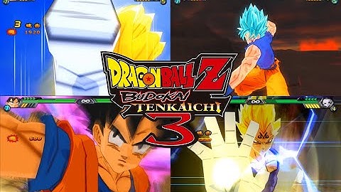 Vegeta & Goku Custom Attack | Dragon Ball Legends| Dragon Ball Z Budokai Tenkaichi 3 Mod