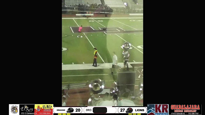Lockhart Lions vs SA Southwest Dragons VARSITY Foo...