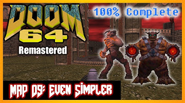Doom 64 (PC) [4K] | 100% Complete | MAP 09 Even Simpler