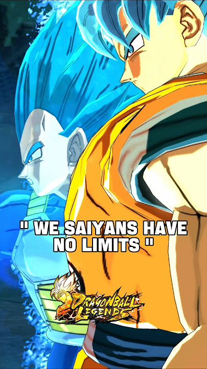 We Saiyans Have No Limits In Dragon Ball Legends!!! #shorts