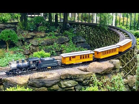 HUGE G-Scale Garden Railroad, Outdoor 