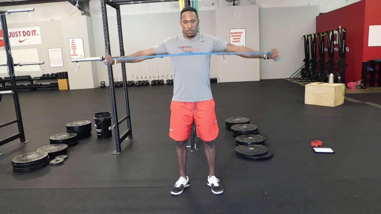 Pronated Band Pull Aparts YouTube