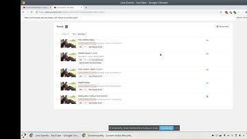 Demo of setting up a "Google Hangouts on Air"