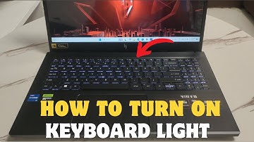 How to Enable Keyboard Light in Acer Laptop | How to Turn On Keyboard light in Acer Laptop
