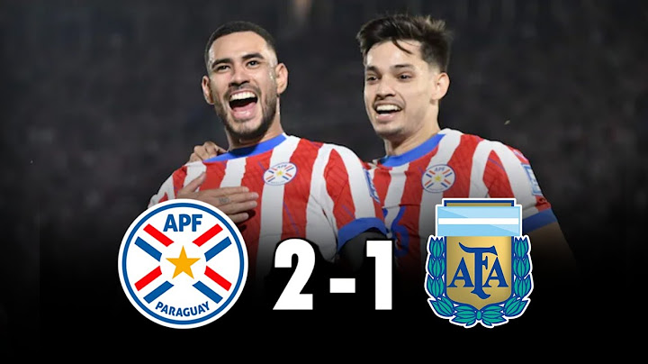 🚨 PARAGUAY 🆚 ARGENTINA (2-1)🔥| RELATO BRUNO PONT | ¡LA ALBIRROJA TUMBA AL CAMPEÓN DEL MUNDO! 🇵🇾✊🏻
