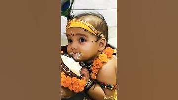 Thumbnail of Shri Krishna Govind Hare Murari Hey Nath Narayan Hey Nath Narayan Vasudeva Whatsapp Video short