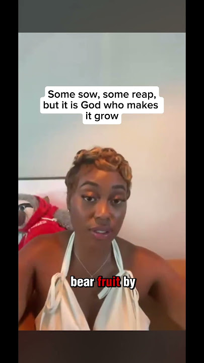 Some sow, some reap but it’s God who makes it grow