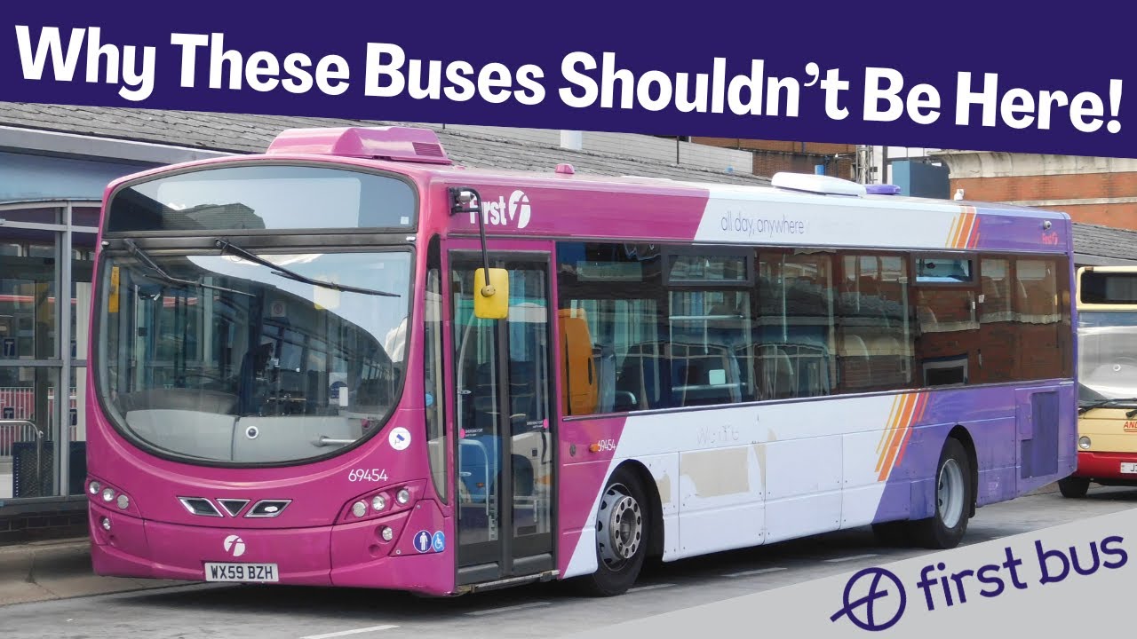 Эти автобусы не должны быть здесь | Бывшие Вустерские B7RLE в Шеффилде | FirstBus