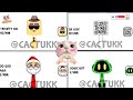 My own cartoon battle! Twenty Six vs QR Code vs Santa vs Boogie Bot 😄🔥 Who wins?