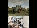 Fendt Favorit 610 LS SaMasz hay turner Steering Wheel Thrustmaster Farmstick #dkgc #farming #fs25