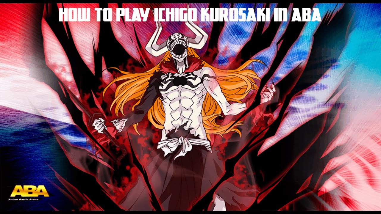 ABA How to Play Ichigo Kurosaki Hollow Mask YouTube