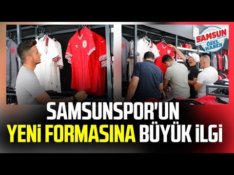 Samsunspor'un yeni formasına
