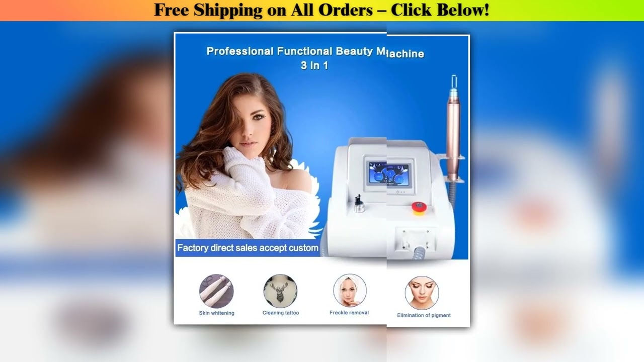 BEST Q Switch Nd Yag Pigmentation Tattoo Removal Machine Multi-Functional Professional Tattoo