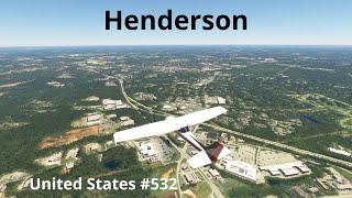 Flying over Henderson/Flying through United States #532/Microsoft Flight Simulator 2020
