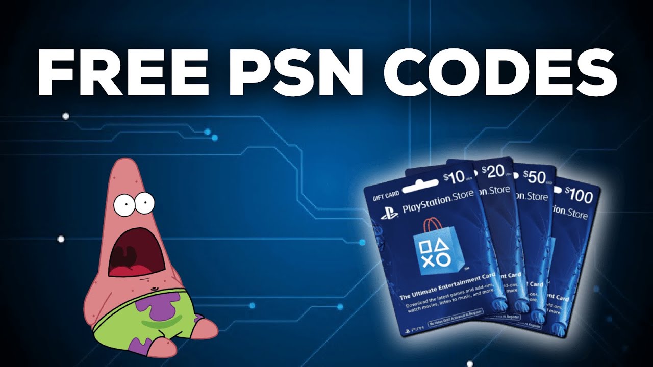 Free PSN Codes How to Get Free PSN Codes! (LIVE) YouTube