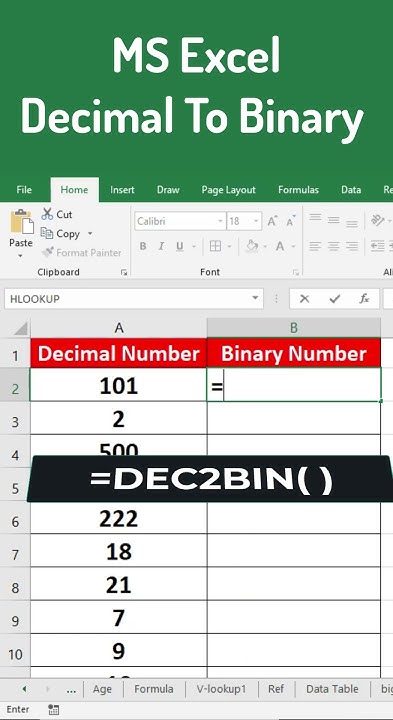 ms-excel-decimal-to-binary-excel-youtube