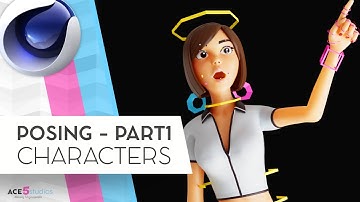 [C4D] Pose characters - a Beginners guide! Watch this before you start animating | Cinema 4D