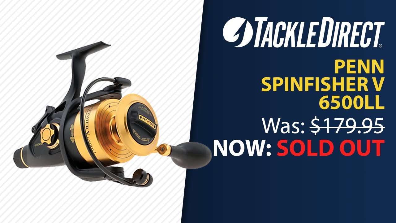 Penn Spinfisher V SSV6500LL Spinning Reel - TackleDirect