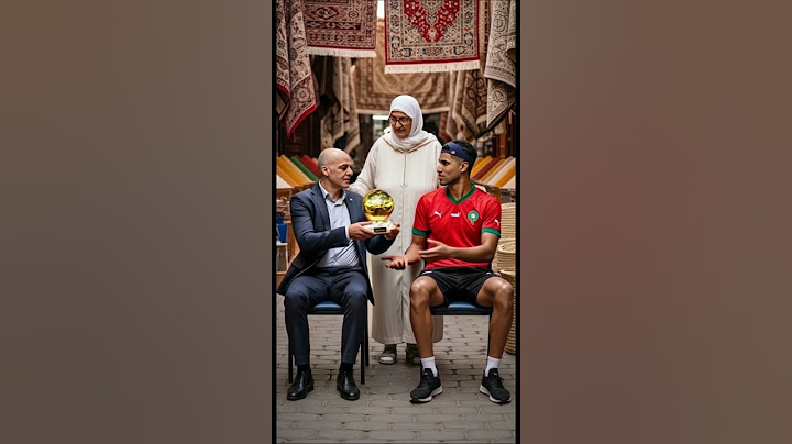 achraf hakimi ystahel ballond'or  أشرف حكيمي يتحصل على الذهبية ، أول مغربي #أخبار #المغرب #الجزائر