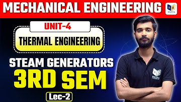 🔥 Thermal Engineering – Unit 4 | Steam Generators | Mechanical Engineering 3rd Semester | Lec-2