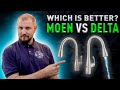 MOEN vs Delta kitchen faucet review