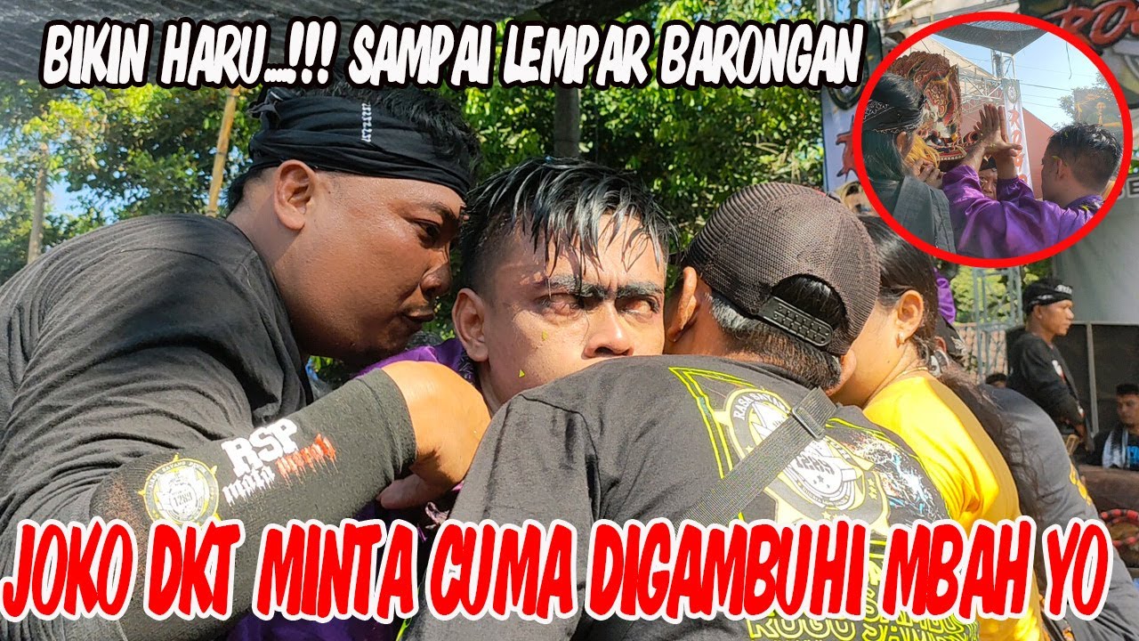 BIKIN HARU..!!! JOKO DKT NGAMUK MINTA DIGAMBUHI MBAH YO ( MBAK TI SAMPAI NANGIS )