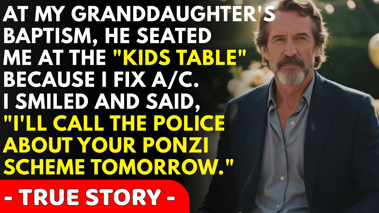 At My Granddaughter's Baptism, My Son-In-Law Seated Me At The 