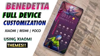 BENEDETTA Amazing Full Device Customization For Xiaomi/Redmi/Poco Phones 😍🔥 | Techofalam screenshot 5