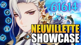 NEUVILLETTE IS SO FUN TO PLAY! | Build Guide for Artifacts, Weapons, Team, C0 ~ C6 R1 ~ R5