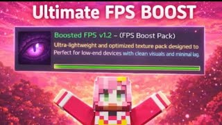 FPS Booster For MCPE 1.26+ ⚡ | Best Optimization Pack Ever 🔥