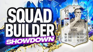 Fifa 23 Squad Builder Showdown!!! ICON TOTY NEMANJA VIDIC!!!