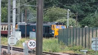 LSL Class 50 + 37 no's: (D400) 50050 + 37025 @ York (1Z42) 25/07/2026.