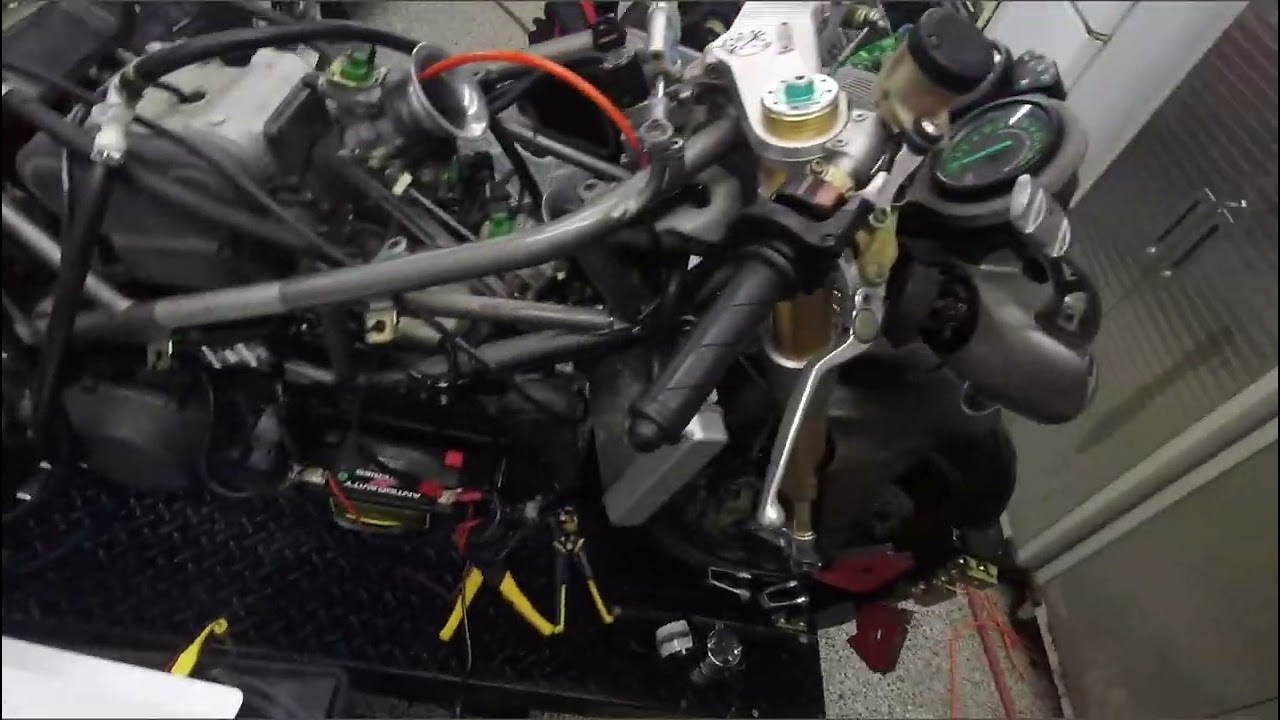 Ducati 996 sps custom ecu install - YouTube