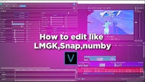 Tutorial: How To Edit Like Numby, Yarn and LMGK, (Mitr0, Snap, Crr, Miro) Part 7