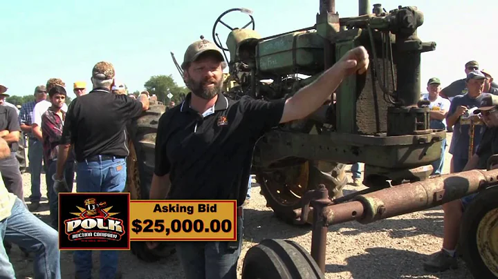 JD 730 D, High Crop sold by Polk  Auction