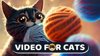 Cat Games - Yarn Ball. String Videos For Cats | Cat Tv.