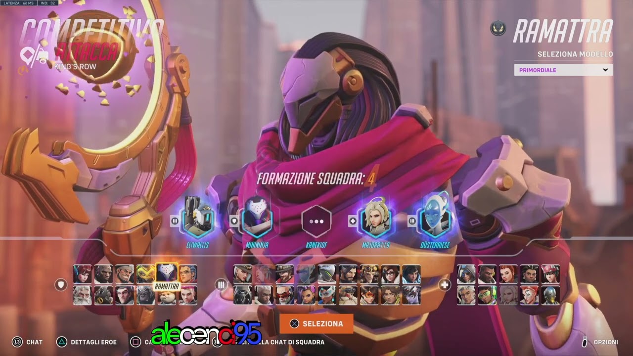 Overwatch 2 | Competitive | Flex | Ramatta | 4 vs 5 Win