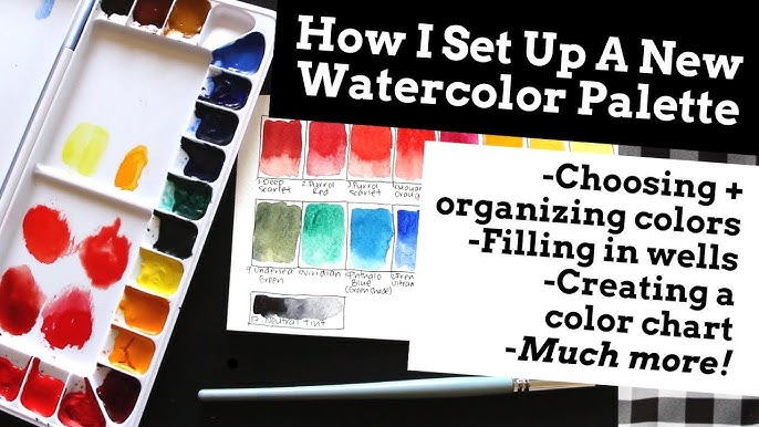 Which color is your favorite from the @Scribblelady watercolor palette