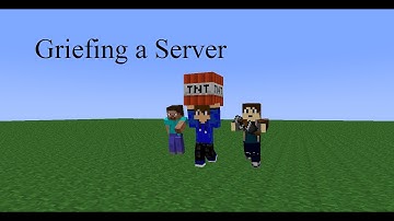 Griefing a server with Hahaah9 and Kirkin Cat