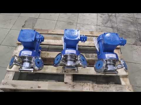 Нержавеющий импеллерный насос для перекачки спирта - YouTube