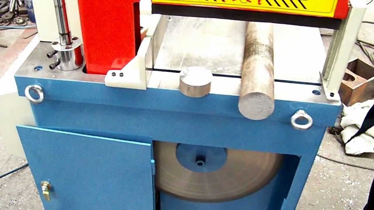 Aluminum Pipe and Bar Cutting Circular Sawing Machine.MOV YouTube