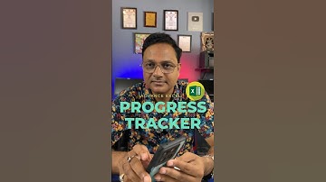 😎 Progress Tracker in Excel 🔥🔥Excel Time Sacing Trick #shorts #ytshorts #excel #computer #ytviral