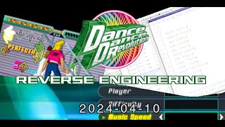 Dance Dance Revolution Reverse Engineering - 2024-04-10