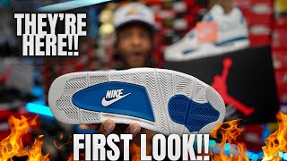 IT'S ABOUT TO GO DOWN FOR THESE!! FIRST LOOK 2024 JORDAN 4 INDUSTRIAL MILITARY BLUE OVERVIEW!