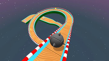 Sky Rolling Ball 3D - All Levels Gameplay Android, iOS ( Level 275 - 280 )