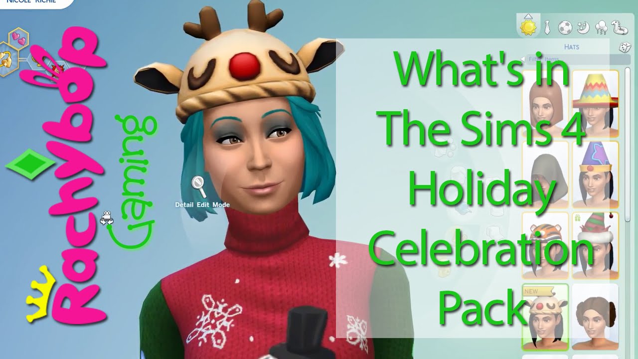 Sims 4 holiday pack - backtito